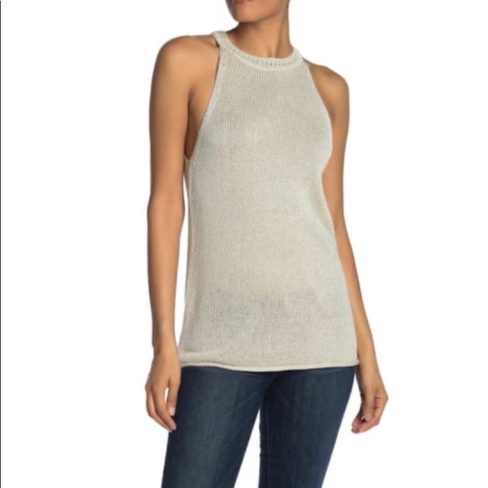 Joie “Cam” Knit Halter Tank, Size XS